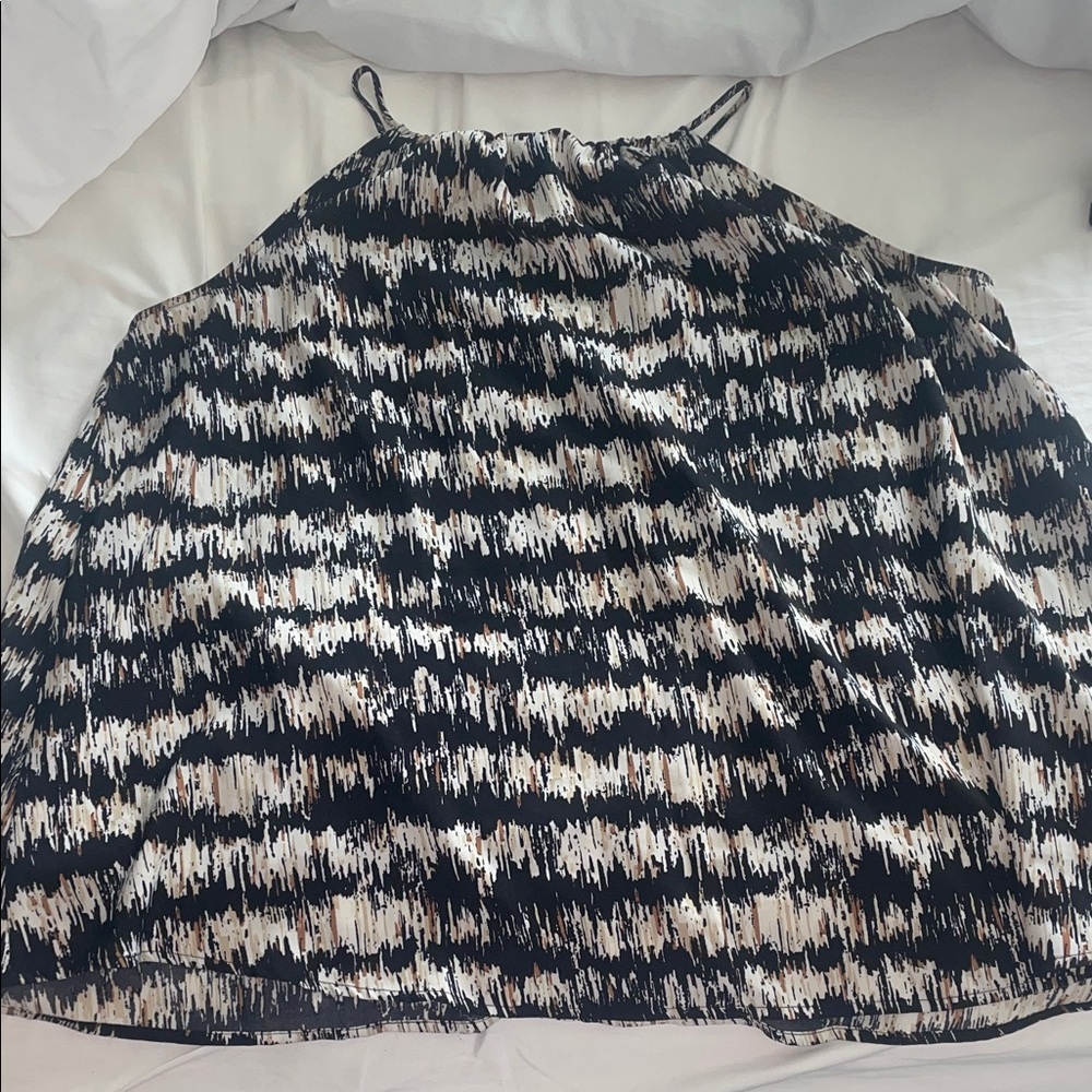 Stylish Black and White Women's Top